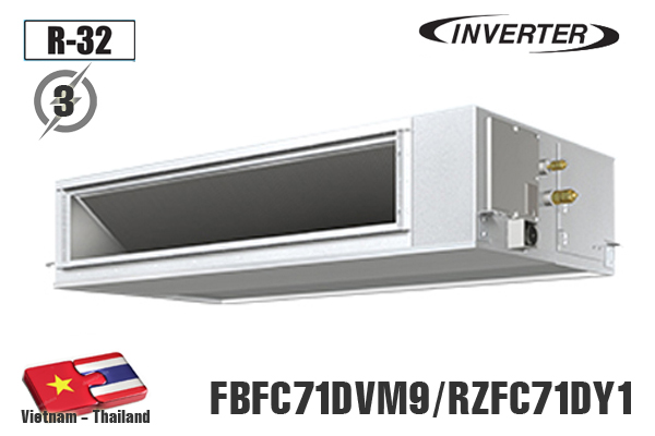 Máy lạnh nối ống gió Daikin FBFC71DVM9-RZFC71DY1
