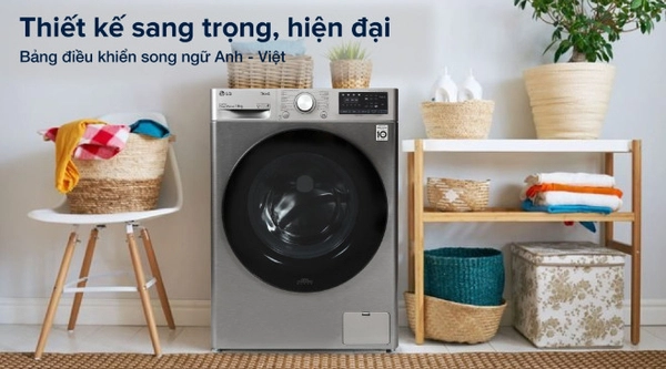 Máy giặt LG FV1410S4P lồng ngang 10kg inverter