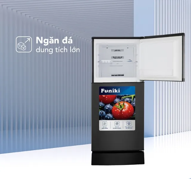 Funiki FR-125CI.1 - Dung tích ngăn đá lớn