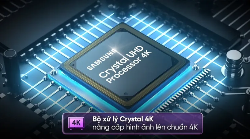 Tivi Samsung 55DU7700 bộ xử lý Crystal 4K
