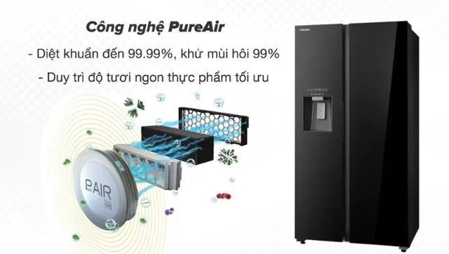 Công nghệ PureAir của Toshiba GR-RS755WIA-PGV(22)-XK