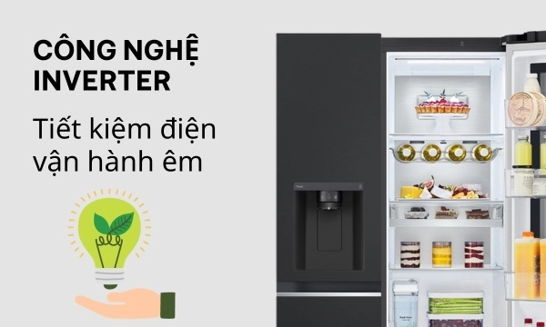 Tủ lạnh LG GR-G257BL công nghệ Smart Inverter