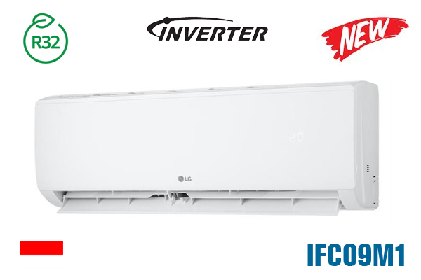 Điều hòa LG 1 chiều inverter 9.000BTU IFC09M1 model 2026