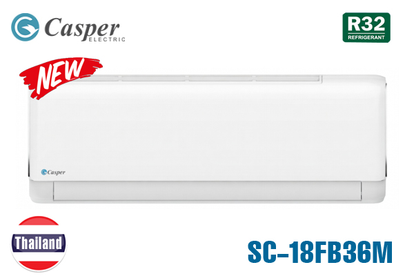 Điều hòa Casper 1 chiều 18000BTU SC-18FB36M model 2026