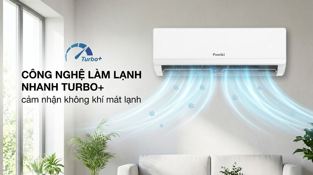 Máy lạnh Funiki Inverter 1 HP HIC09TMM-6
